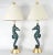 Mid 20th Century Lamp Pair Seahorses For Sale - Image 5 of 15