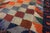 1890s Multicolor Geometric Antique American Hooked Rug 2'10" X 3'8" Knotted Wool Carpet For Sale - Image 4 of 11