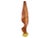 Natural irregular shape with beautiful brown tone color and has a base covered with leather. It is a great piece for any...