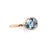 Natural Topaz Ring 6.5 14k Y Gold 3.15 TCW Certified For Sale In New York - Image 6 of 15