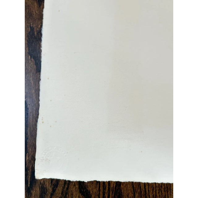 Abstract Larry Zox, "Crow Slab I," Signed Original Screenprint 1979 For Sale - Image 3 of 5