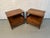 Mid 20th Century Pair of Mid-Century "Transit" Series Walnut Nightstands by Bassett, Attributed For Sale - Image 5 of 10