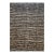 Vintage Turkish Tulu Rug, Handwoven, Shaggy Wool Pile, Stripe Design, 4' x 6' For Sale