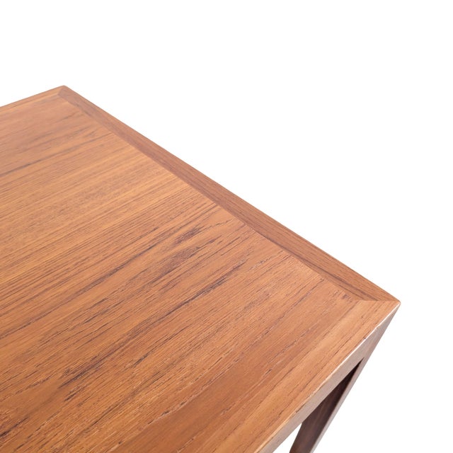 Vintage Coffee Table in Teak by Hans J. Wegner for Andreas Tuck For Sale - Image 6 of 8