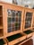 1950s Mid-Century Danish Oak Leaded Stained Glass Sideboard For Sale - Image 5 of 9