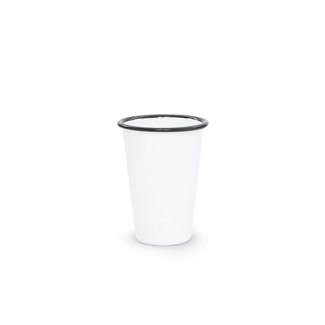 These 14 oz enamelware tumblers featured in our classic Vintage collection are vessels that can easily be mixed and...