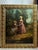 19th Century Large 19th Century Victorian Painting of Ladies on a Wooded Path For Sale - Image 5 of 11