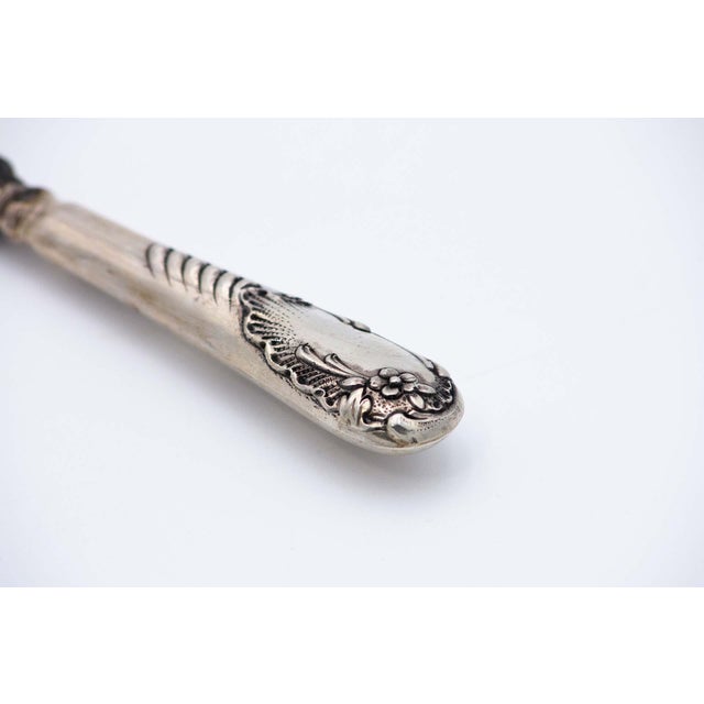 Cut-Out Silver Fish Knife, in Very Good conditions. Designed 1890 to 1919 This piece has an attribution mark, I am sure...