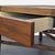 Brown Crate & Barrel Bradley Coffee Table With Two Drawers For Sale - Image 8 of 11