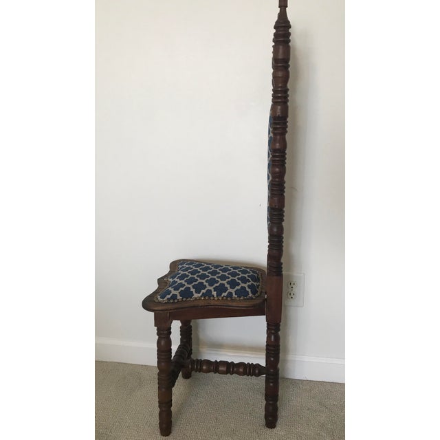 19th Century Jacobean High Back Mexican Prayer Chair Chairish