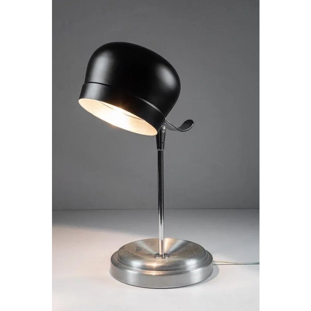 Chromed Steel Table Lamp, 1960s For Sale - Image 4 of 11