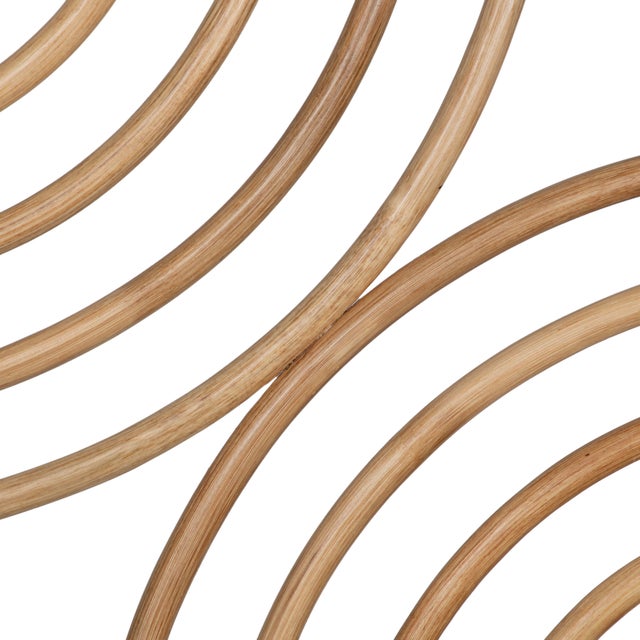 David Francis Swirl Writing Desk - Natural For Sale - Image 4 of 8