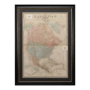 1864 "Amerique Du Nord" by Adolphe Hippolyte Dufour