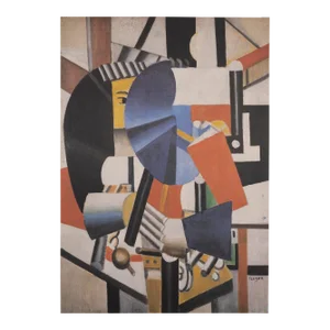 "Femme Au Miroir" Reproduction Fernand Leger Lithograph