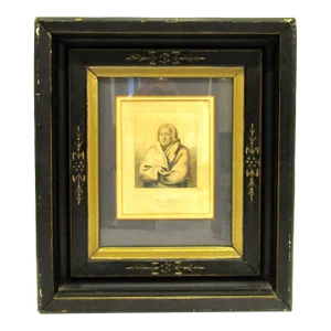 Joe Miller in the Character of Teague Engraving by English School 18th Century