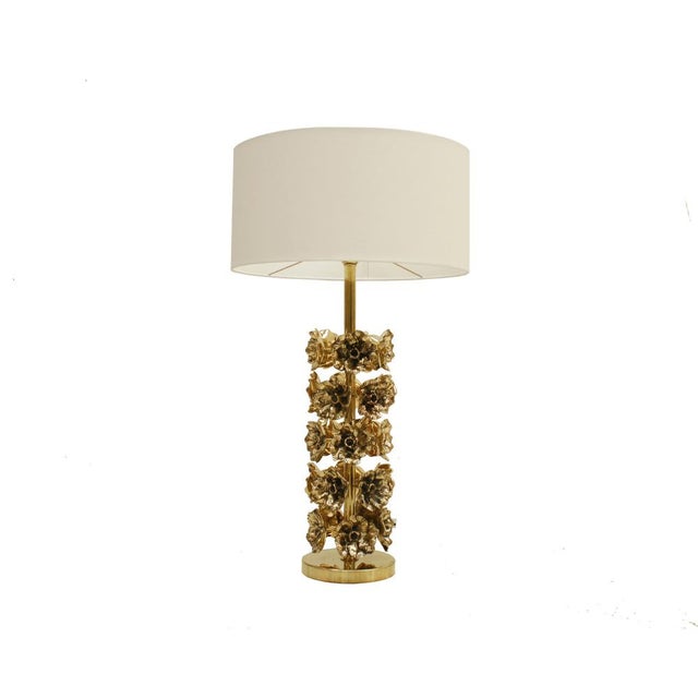 Italian Contemporary Brass Table Lamps, Set of 2, in Good conditions. Designed from 2000 European Plug (up to 250V).The...