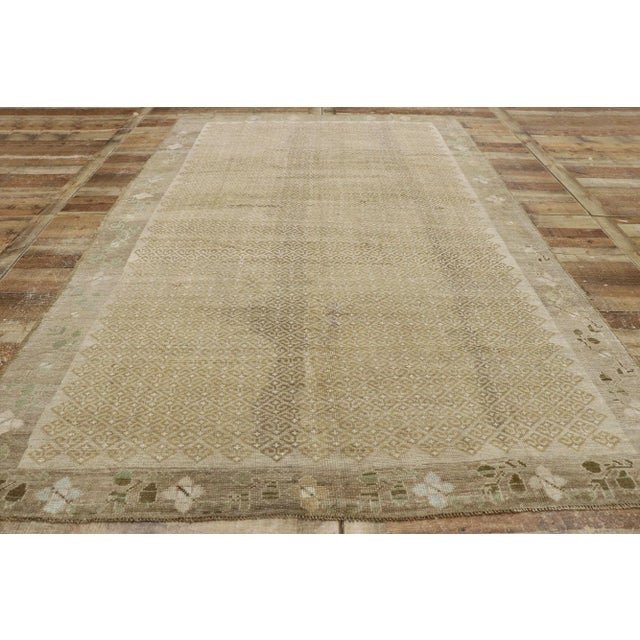 Textile Vintage Turkish Kars Rug - 06'02 X 09'07 For Sale - Image 7 of 9