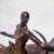 20th Century Man with Antelope in Bronze and Marble For Sale - Image 4 of 18