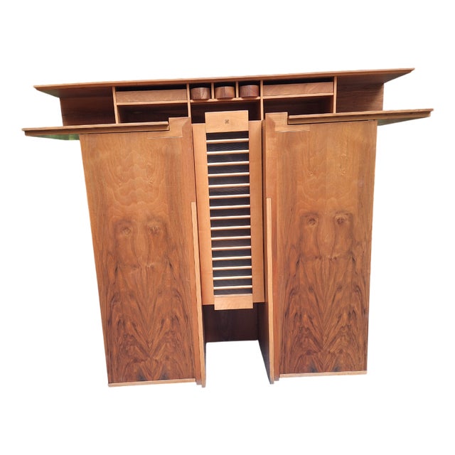 Scaligera Wooden Sideboard by Franco Poli for Bernini, 1970s For Sale