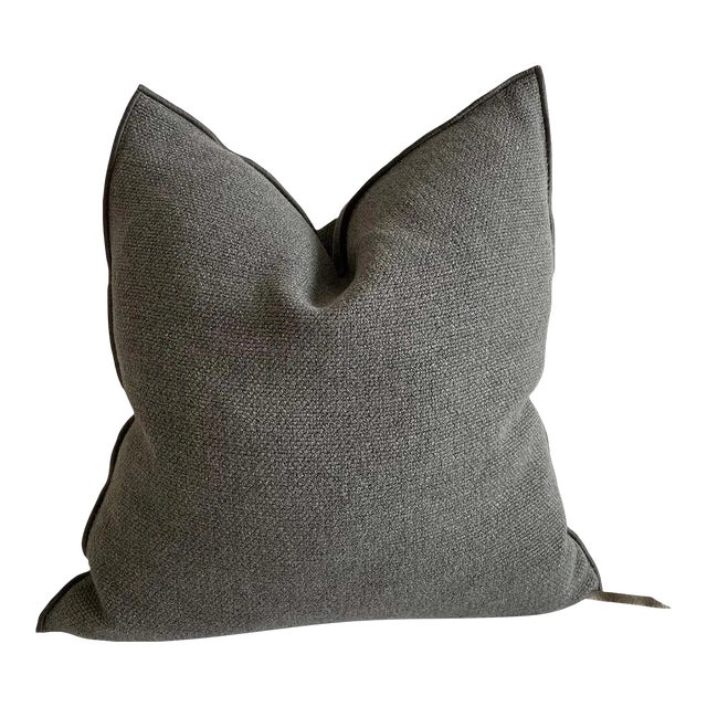 Fromentera French Linen Accent Pillow For Sale