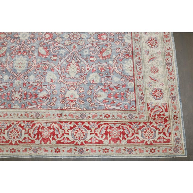 Early 20th Century Antique Zabihi Collection Persian Tabriz Room Rug - 9'2" x 12'4" For Sale - Image 5 of 10