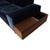 Wood and Velvet Palais Two-Seater Sofa with Electric Function from Wittmann For Sale - Image 5 of 16