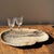Contemporary Large Beige Petrified Wood Storage Tray or Dish For Sale - Image 3 of 18
