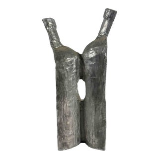 "Absolut/Inside Out" — Abstract Aluminum Sculpture, Herbert Simon 2001 For Sale