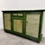 Vintage Green Lacquered Sideboard with Woven Cane Panels, Italy, 1980s For Sale - Image 12 of 15