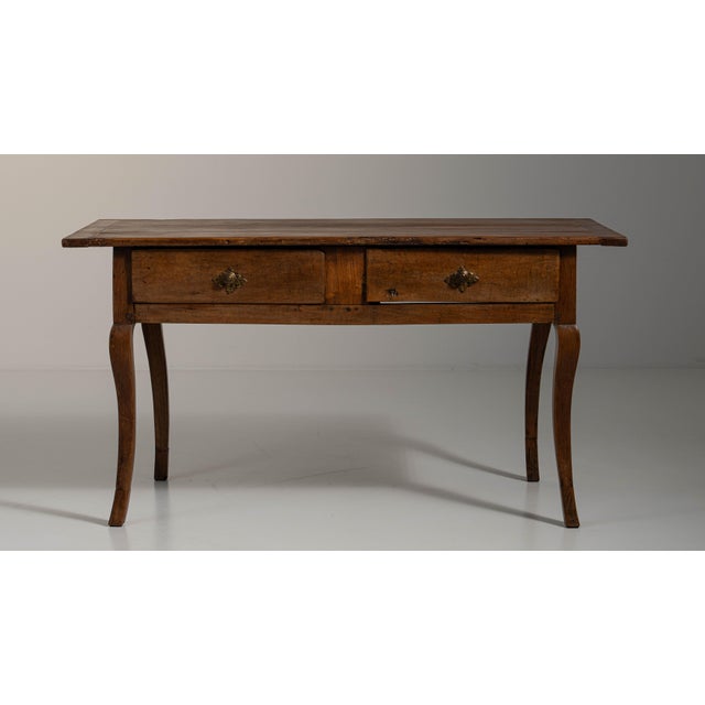 Early 19th Century Chestnut Brown French Provençal Table For Sale - Image 14 of 15
