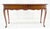 Solid Cherry Queen An Style Two Drawers Low Profile Console Table MINT For Sale - Image 9 of 16