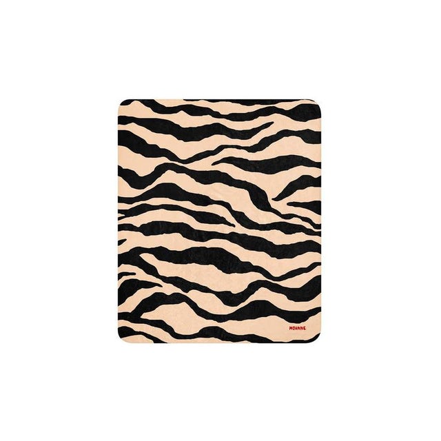 Not Yet Made - Made To Order Boreal Blanket in Zebra Pattern by Moanne For Sale - Image 5 of 5
