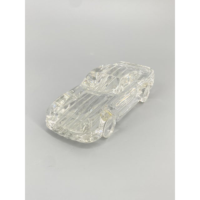 Glass Table Model of a Porsche 911 Sc / 959 Tribute from Riedel For Sale - Image 4 of 18