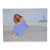 Beach Landscape Lady on Beach by Susan B. For Sale