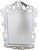 Art Nouveau Style Wall Mirror with Ornate Glass Frame, 1930 For Sale - Image 4 of 6