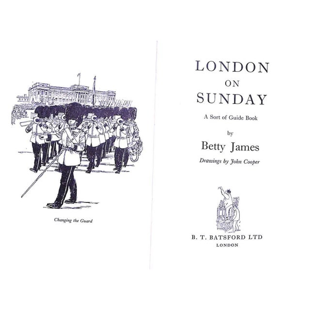 JAMES, Betty [184] pp. B.T. Batsford Ltd 1964 7 1/2" x 5" Inscribed: And Very Many Happy Sundays From Betty With Love...