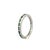Modern Platinum Emerald & Natural Diamond Antique Eternity Band, Size 7 For Sale - Image 3 of 8