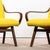 Mustard Upholstered Marl Armchair by Jaroslav Šmídek, 1950s For Sale - Image 4 of 9