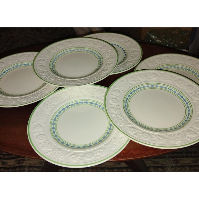 Genuine Antique Wedgewood China Patrician Torbay Green Pattern For Sale In Portland, ME - Image 6 of 7