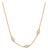 Marquise Opal Station Necklace | 18k Gold Plated Bezel Set 3 Stone Opal Chain | Dainty Minimalist October Birthstone Layering Necklace for Her For Sale