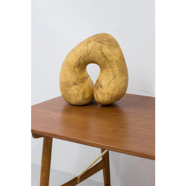 Danish Free Form Sculpture in Maple For Sale - Image 12 of 12