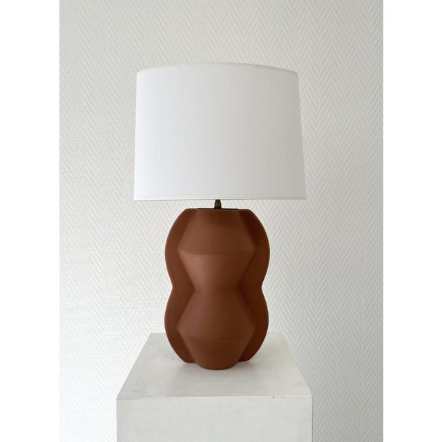 Ceramic Table Lamp, 1990 For Sale - Image 9 of 9