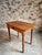 Antique French Walnut Writing Table with Drawer, 1900s For Sale - Image 11 of 16