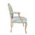 French 18th Century Louis XV Walnut Fauteuil/Armchair in Early Painted Finish For Sale - Image 3 of 18