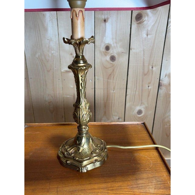Louis XV Bronze Table Lamps, Set of 3 For Sale - Image 5 of 13