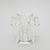 Transparent Crystal Fins Vase by Ka Glass For Sale - Image 8 of 9