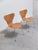 Series 7 Chairs in Oak by Arne Jacobsen for Fritz Hansen, 1955, Set of 2 For Sale - Image 6 of 12
