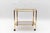 Mid-Century Modern Brass Bar Cart, France, 1960s For Sale - Image 9 of 14