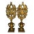 Gold Faux Topiaries, a Pair For Sale