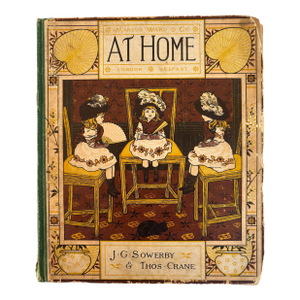 At Home 1881 Marcus Ward & Co London Belfast J. G• Sowerby & Thos • Crane